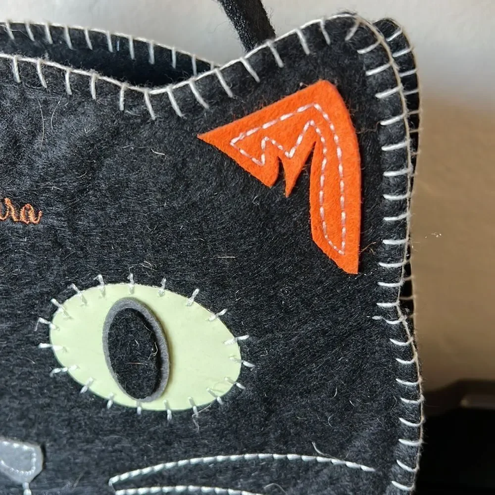 Pottery Barn Kids Black Cat Bag